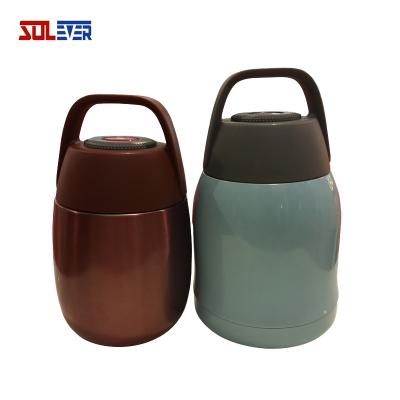 China Stainless Steel Vacuum Food Jar 600ml Thermos Food Container Viable Insulated Warmer Food Container for sale