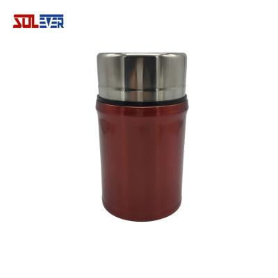 China Sustainable 16oz Food Jar 500ml Insulated Lunch Box Vacuum Food Flask for sale