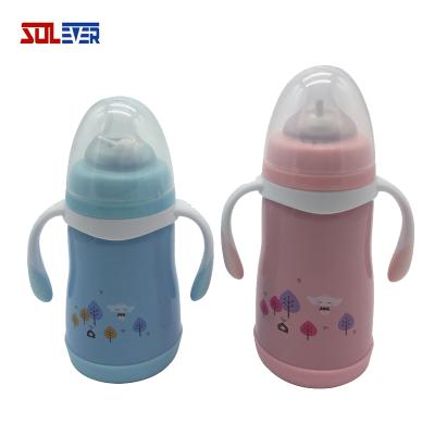 China Stainless Steel Vacuum Kids Flask 200ml Viable Thermos Insulated Bottle For Kids for sale