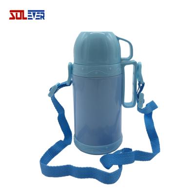 China Stainless Steel Vacuum Kids Flask 500ml Viable Thermos Insulated Bottle For Kids for sale