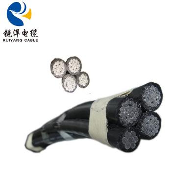 China 2021 XLPE insulated overhead line overhead bundled distribution power cable for sale