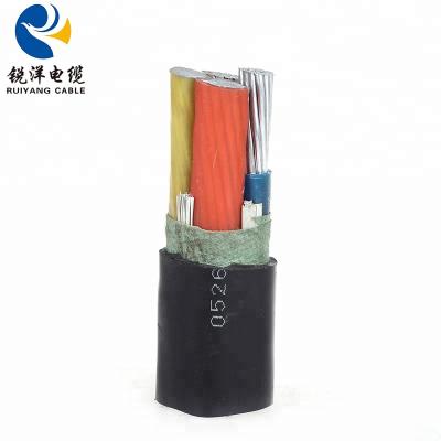 China Underground High Quality XLPE Insulated 4 Core Aluminum Power Cable for sale