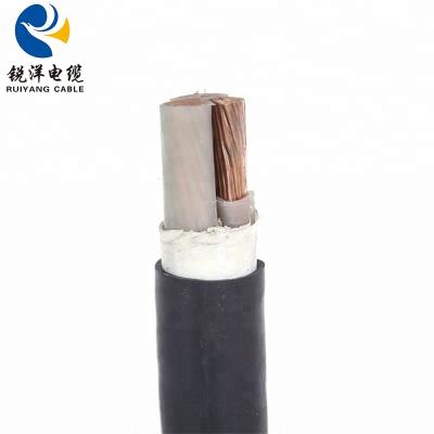 China Electrical Transmission And Distribution System Heat Resistant XLPE Insulated PVC Outer Sheath Power Cable Standard Sizes for sale