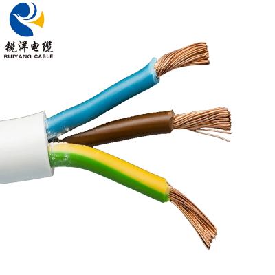 China Construction Electrical Cable Classes Weight Copper Cable RVV House Wiring for sale