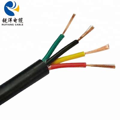 China 2021 Construction Electrical Cable Wire Copper Cable RVV 4 Core Flexible Cable for sale