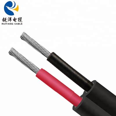 China 2021 Black Cable Solar Equipment And Solar Red Waterproof 3 Meters / 10 Feet Extend Cable 4mm2 for sale