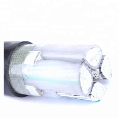 China 3X185+1X95mm2 Underground XLPE Insulated Construction Aluminum Power Cable for sale