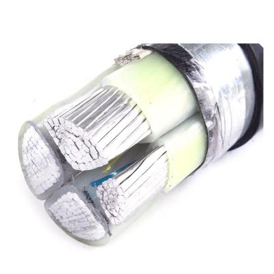 China XLPE Insulation Underground Underground Cable 4 Core Aluminum Low Voltage Power Cable for sale