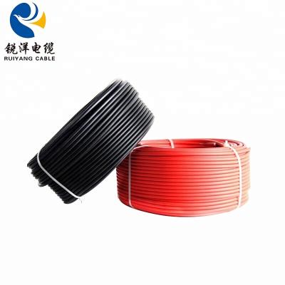 China System Ruiyang Solar Powered 4mm Solar Cable PVC Insulation 6mm for sale