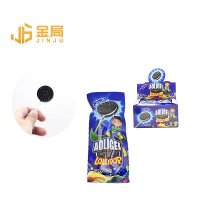 China Cartoon Toys Halloween Party Orio Original Fluorescent Lollipop Candies Fluorescent Lollipop Glowing Neon Candy for sale