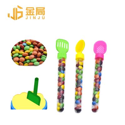 China Game + Eat Hot Sale Candy Toys Soft Crispy Children Toy Colorful Chocolate Beans Turkey Chocolate Candy for sale