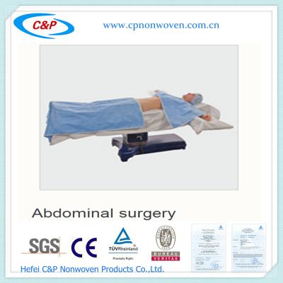 China Disposable Abdominal Drape with EO Sterile for sale