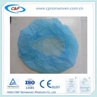 China non-woven bouffant caps CE medical processing disposable cap for sale