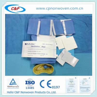 China C-section surgery drape pack for sale