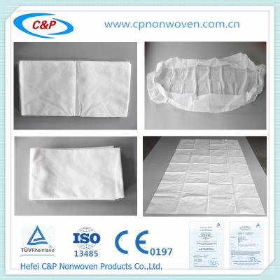 China Non woven surgical bedsheet with sterilized for sale