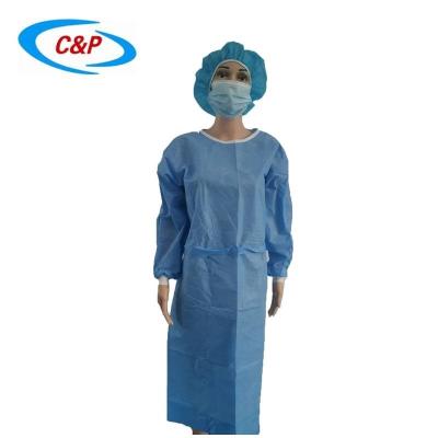 China AAMI Level 3 Disposable Sterile Medical Non woven Isolation Gown Manufacturer for sale