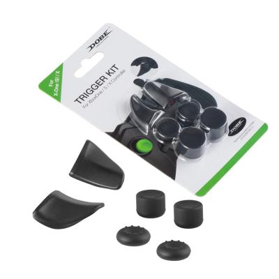 China WTY-19263 ABS dobe trigger kit for Xbox one/S/X controller 8 in 1 thumbstick for xbox one s handle cover 3D thumb grips for sale