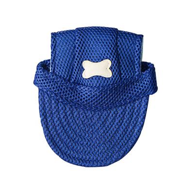 China Luxury Mesh Breathable Visor Pet Hat Pet Baseball Hat Viable Sun Proof Wholesale Dog Hat for sale