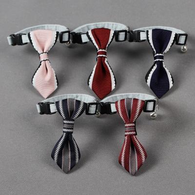 China Viable Hot Selling Gentleman Pet Collar Dog And Cat Wedding Decoration Accessory Tie Bow Tie Fashionable for sale