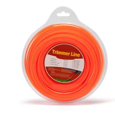 China 2-Stroke Trimmer Line 1 lb. .095-Inch-Grass Trimmer Line, Square Shaped Nylon Weed Eater String for sale