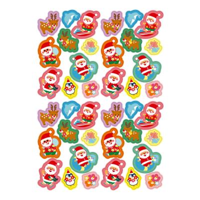 China Custom Printing 40PCS/SHEET Custom Printing Festival Stickers Logo Kawaii Suitcase Luggage Guitar Waterproof Stickers for sale