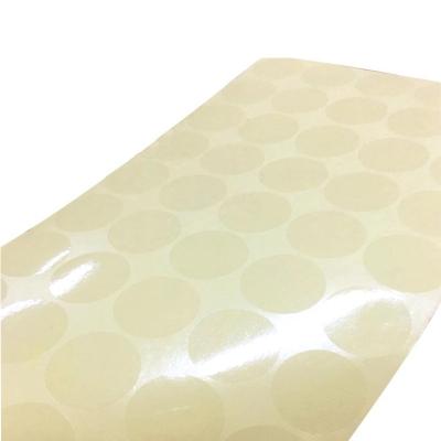 China High Tensile Strength Stain Customized Sticker PVC Oval Round Transparent Rectangle Label Sealing Sticker for sale