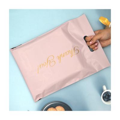 China Fashion BIODEGRADABLE Plastic Clothing Shopping Bag Packaging Bag for sale