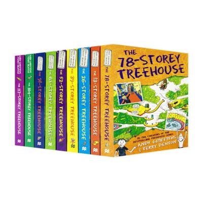 China White Paper Panel 9 Books / Set Storey Treehouse Collection Set Kids Children Picture Books for sale