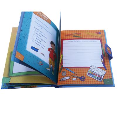 China paper & Cardboard Hardcover Child Children Study Book Professional Educational Printing for sale