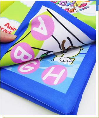 China paper & Cardboard Best Kids Gift Water Drawing Magic Cloth Books for sale