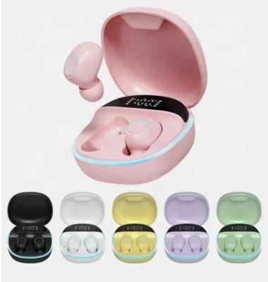 China 2022 Hot-selling Amazon m13 Earphone In-Ear Macarron Auricular With Battery Digital Display Stereo Sound Fantastic Factory Price Earbuds for sale