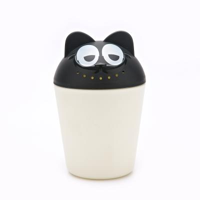 China Baby Shower Baby Shower Bottle Owl Cartoon Kid Wash Head Baby Shower Bathing Waterfall Rinser Cup for sale