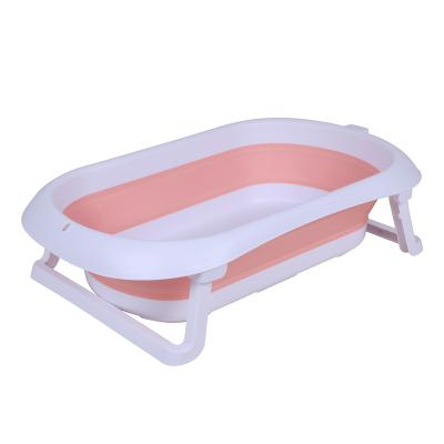 China Protable Indoor Collapsible Infant Kids Basin Shower Bathtub Baby Tub Folding Tub for Boys and Girls for sale