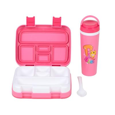 China BPA Free Eco-Friendly Kids Lunch Boxes Plastic Kids Bento Lunch Box For Teenager for sale