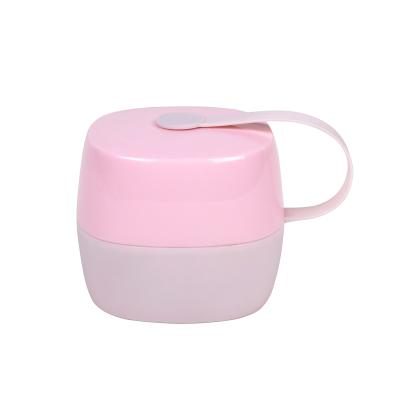 China BPA Free Nipple Case Container Pacifier Holder Storage For Travel Baby Pacifier Box for sale