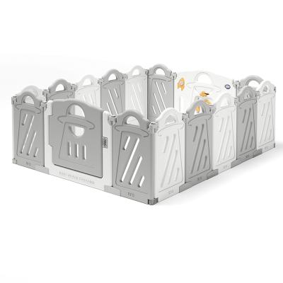 China Prevent Baby Multifunctional Safe Fence Injury Safety Kid Play Yard Hot Selling Plastic Indoor Playpen for sale