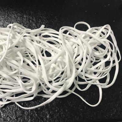 China Elastic Factory Elastic Round And Flat Earloop Band Ear Tape for sale