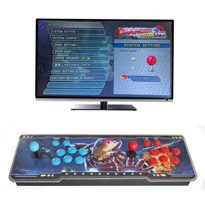 China Metal+Acrylic 4710 Games In 1 Box Pandora Saga E-sport 3D EX Retro Classic Arcade Console Video Built-in 3D Game for sale