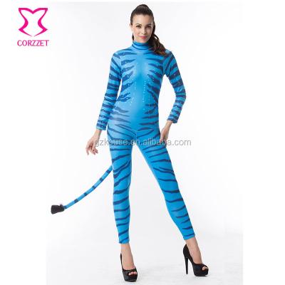 China Wholesale Cospaly Costume Halloween Corzzet Avatar Halloween Dance Costume For Women Carnival Party Fancy Dress Costumes for sale