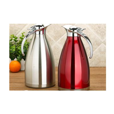 China Sustainable Environmental Protection Vacuum Insulation Kettle 304 Stainless Steel Double Wall Coffee Insulation Pot for sale