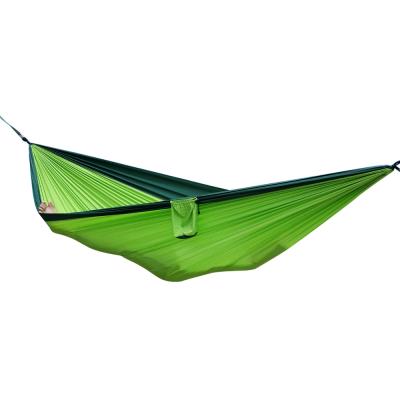 China Adult Nylon Taffeta Hammock Funfishing Hammock Portable Ripstop Camping Hammock for sale