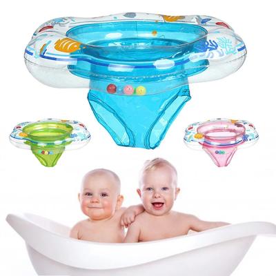 China Airtight Hot Sale Baby Pool Float Funfishing Toy Infant Ring Toddler Inflatable Ring Sit in Pool Baby Float Swim Ring for sale