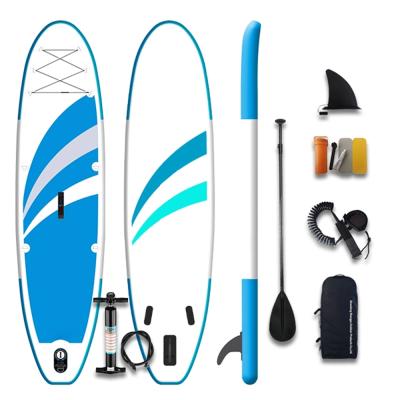 China FunFishing Lightweight High Quality Stand Up Surfing SUP Board Inflatable Drop Point Paddle Board for sale