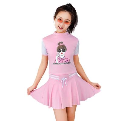 China 2022 Brand New Breathable Custom Logo Wholesale Children Baby Girl Swimwear Children's Swimwear Children's Bikini Swimwear for sale