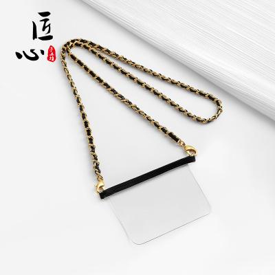 China Eco-Friendly Card Bag Transformation Chain CF Coin Leather Purse Bag Messenger Chain Shoulder Strap for sale