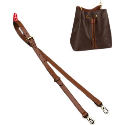 China Eco-friendly Presbyopia Bag Eco-Friendly Bag Shoulder Strap Caramel Color Restoration Adjustable Strap for sale