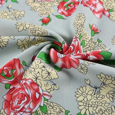 China Shaoxing Shrink-Resistant Textile Woven Polyester Jacquard Printed Fabric For Dress for sale