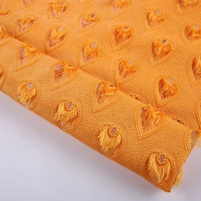 China Shrink-Resistant Single Dyed Stock Feather Woven Jacquard Fabric Metal Fabric For Dress for sale