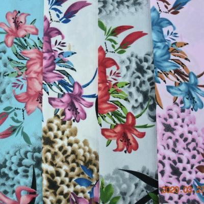 China Antistatic 100% Polyester Crepe 4 Way Stretch Designer Print Chiffon Fabric for sale