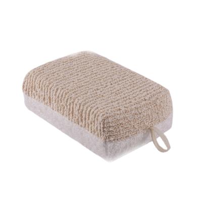 China All natural sisal natural fiber eco-friendly factory promotion mesh bath towel hemp bath linen sponge for sale